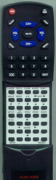 MAGNAVOX MSD115 Replacement Remote