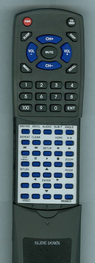 MAGNAVOX MDV3000F Replacement Remote