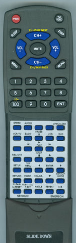 SYLVANIA--INSERT DVC845E Replacement Remote