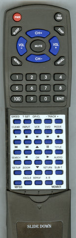 SYLVANIA DVC865G Replacement Remote