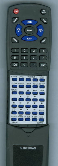 MAGNAVOX MDR161V Replacement Remote