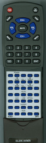 SANYO NC300UH Replacement Remote