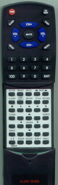 MAGNAVOX MDS520FE Replacement Remote