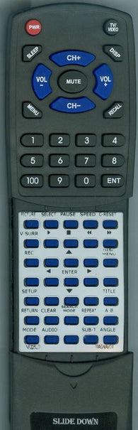 MAGNAVOX MGTD204 Replacement Remote