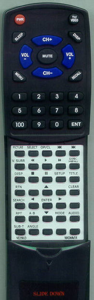 MAGNAVOX MWC13D5A Replacement Remote