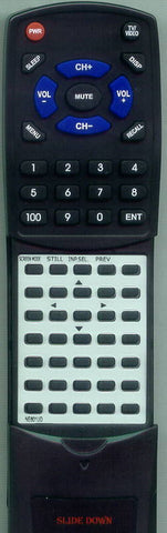 SYLVANIA 6842PEM Replacement Remote Control