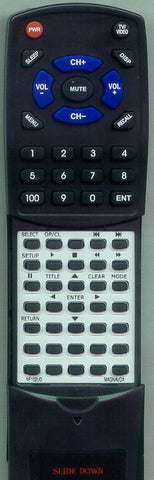 MAGNAVOX MWC13D6 Replacement Remote