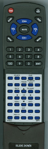 SANYO NH002UD Replacement Remote