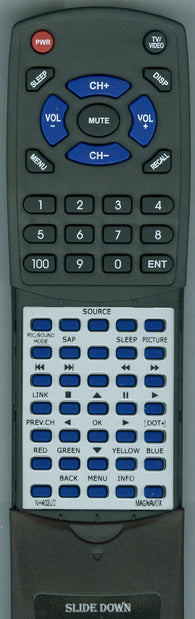 MAGNAVOX 39ME313VF7A Replacement Remote