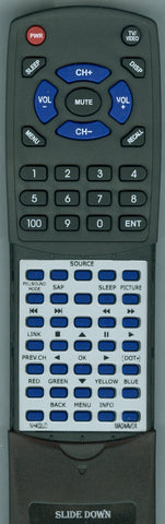 MAGNAVOX 43ME345VF7 Replacement Remote