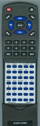 INSIGNIA- RTNSRC4NA17 Replacement Remote