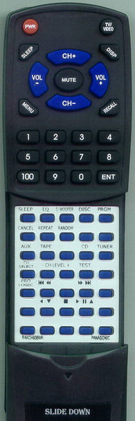 PANASONIC RAKCH938WK Replacement Remote