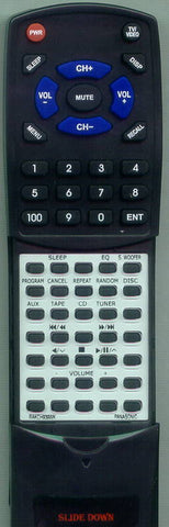 PANASONIC RAKCH939WK Replacement Remote