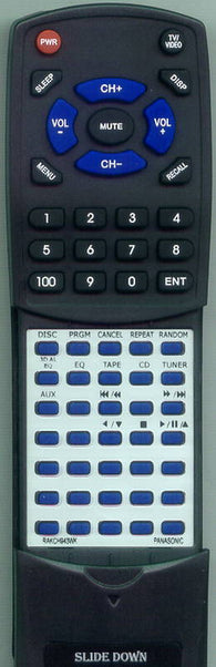 PANASONIC RAK-CH943WK Replacement Remote