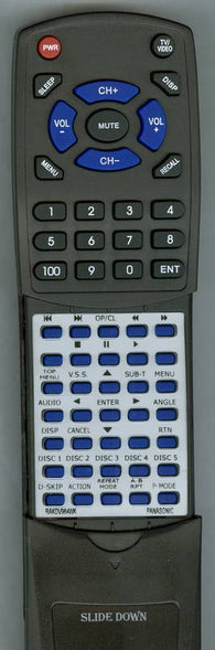 PANASONIC RAK-DV964WK Replacement Remote