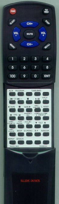 PANASONIC RAK-RX118WH Replacement Remote