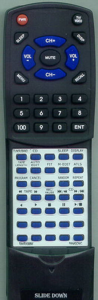 PANASONIC RAKRX308W Replacement Remote