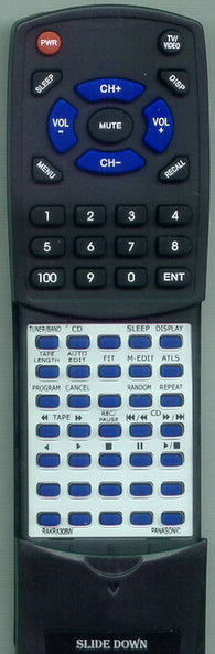 PANASONIC RAK-RX308W Replacement Remote