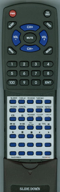 PANASONIC RAKRX309WM Replacement Remote