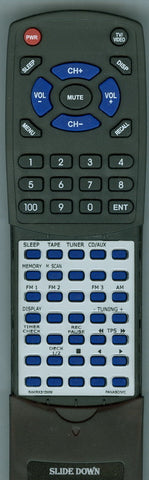 PANASONIC RAK-RX310WM Replacement Remote