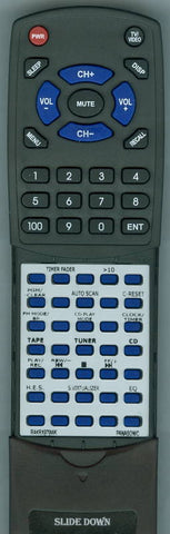 PANASONIC RAK-RX979WK Replacement Remote