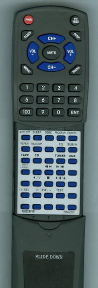 PANASONIC RAK-SC961WK Replacement Remote