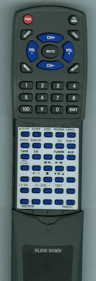 PANASONIC RAKSC961WK Replacement Remote