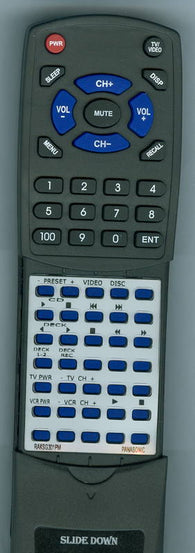 PANASONIC RAKSG301PM Replacement Remote