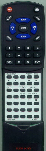 PANASONIC RAKSG305PM Replacement Remote