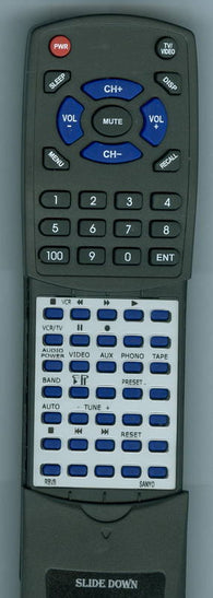 SANYO JAV6 Replacement Remote