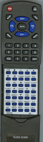 GPX TD2420 Replacement Remote