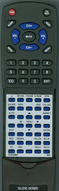 SYLVANIA SLED4016AB Replacement Remote