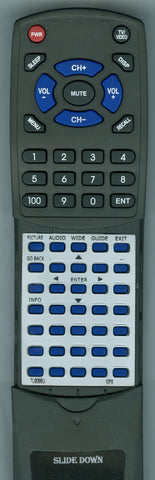 GPX TL909B Replacement Remote