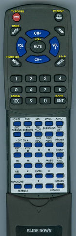 HITACHIINSERT DV-RF7U Replacement Remote