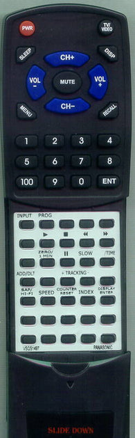 PANASONIC PVS7670 Replacement Remote