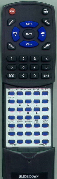 PANASONIC PVQ-M2509 Replacement Remote